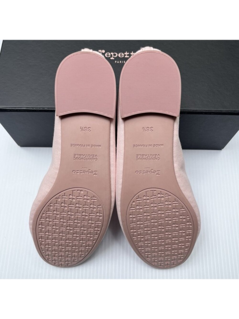 Repetto Cendrillon Canvas Ballet Flats in "Icone" Pink- Size 38.5 EU/7.5 US - Picture 4 of 4